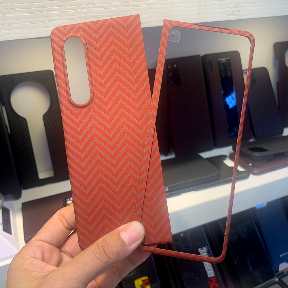 Real Carbon Fiber Case For Samsung Galaxy Z Fold - Premium Mobile Phone Cases from Dressmycell.com - Just $52.00! Shop now at Dressmycell.com Real Carbon Fiber Case For Samsung Galaxy Z Fold - Premium Mobile Phone Cases from Dressmycell.com - Just $52.00! Shop now at Dressmycell.com